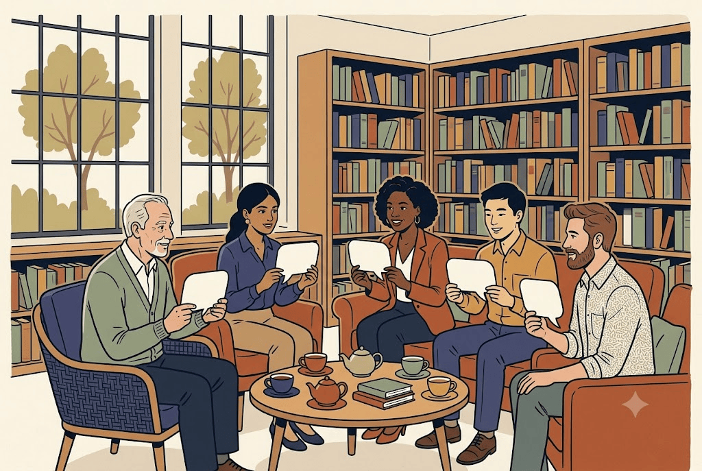 English Hub illustration